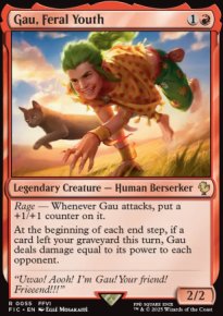 Gau, Feral Youth 1 - Final Fantasy Commander Decks