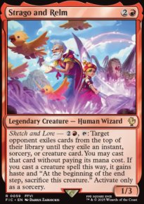 Strago and Relm 1 - Final Fantasy Commander Decks
