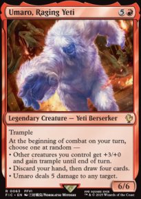 Umaro, Raging Yeti 1 - Final Fantasy Commander Decks