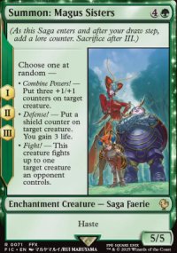 Summon: Magus Sisters 1 - Final Fantasy Commander Decks