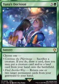 Yuna's Decision 1 - Final Fantasy Commander Decks