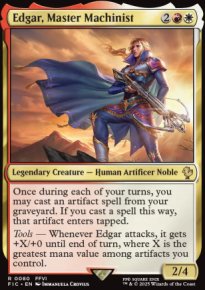 Edgar, Master Machinist 1 - Final Fantasy Commander Decks