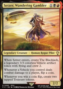 Setzer, Wandering Gambler 1 - Final Fantasy Commander Decks