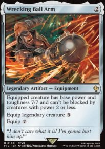 Wrecking Ball Arm 1 - Final Fantasy Commander Decks