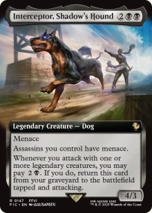 Interceptor, Shadow's Hound 2 - Final Fantasy Commander Decks
