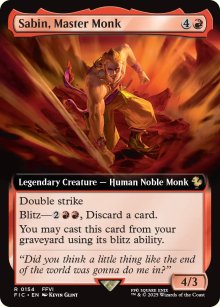 Sabin, Master Monk 2 - Final Fantasy Commander Decks