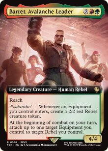Barret, Avalanche Leader 2 - Final Fantasy Commander Decks