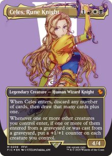 Celes, Rune Knight 4 - Final Fantasy Commander Decks