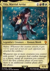 Tifa, Martial Artist 5 - Final Fantasy Commander Decks
