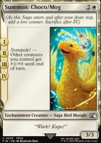 Summon: Choco/Mog 1 - Final Fantasy