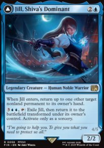 Jill, Shiva's Dominant 1 - Final Fantasy