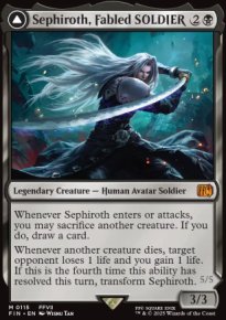 Sephiroth, Fabled SOLDIER 1 - Final Fantasy