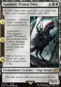 Summon: Primal Odin 1 - Final Fantasy