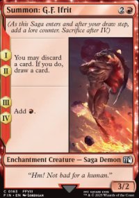 Summon: G.F. Ifrit 1 - Final Fantasy