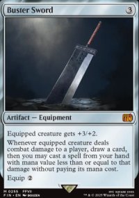 Buster Sword 1 - Final Fantasy