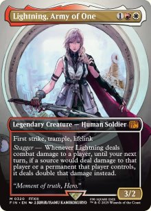 Lightning, Army of One 2 - Final Fantasy