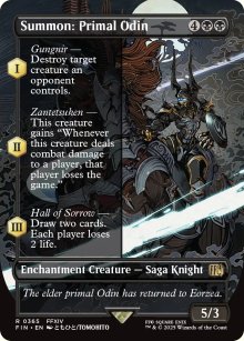 Summon: Primal Odin 2 - Final Fantasy