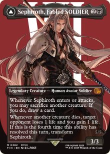 Sephiroth, Fabled SOLDIER 3 - Final Fantasy