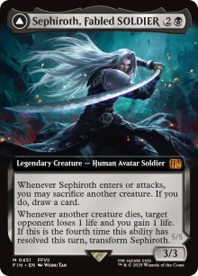 Sephiroth, Fabled SOLDIER 4 - Final Fantasy