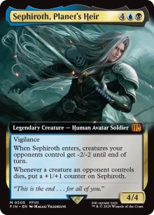 Sephiroth, Planet's Heir 1 - Final Fantasy