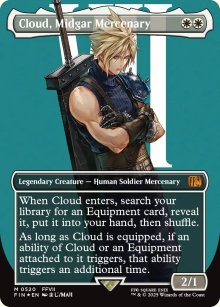 Cloud, Midgar Mercenary 4 - Final Fantasy