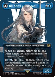 Jill, Shiva's Dominant 4 - Final Fantasy
