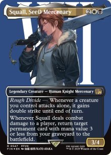 Squall, SeeD Mercenary 4 - Final Fantasy