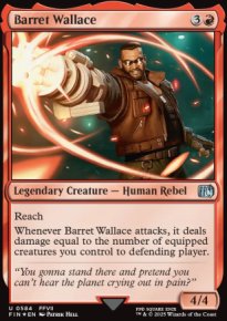 Barret Wallace 3 - Final Fantasy