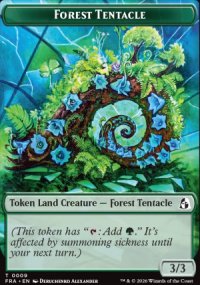 Forest Tentacle Token - Reality Fracture