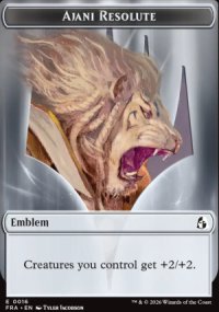 Emblem Ajani Resolute - Reality Fracture