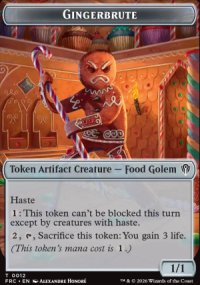 Gingerbrute Token - Reality Fracture Commander Decks