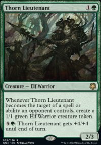Thorn Lieutenant - Game Night free-for-all