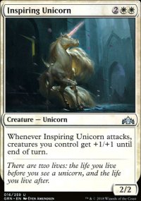 Inspiring Unicorn - Guilds of Ravnica
