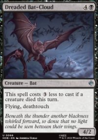 Dreaded Bat-Cloud - The Hobbit