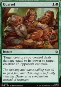 Quarrel - The Hobbit