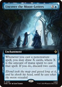Uncover the Moon-Letters - The Hobbit