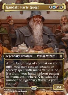 Gandalf, Party Guest - The Hobbit Commander Decks