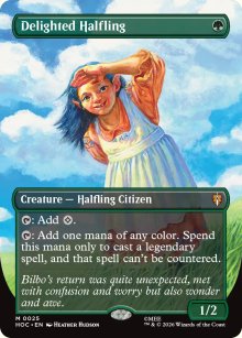 Delighted Halfling - The Hobbit Commander Decks
