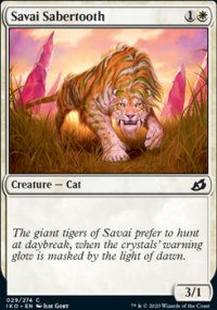 Savai Sabertooth - Ikoria Lair of Behemoths