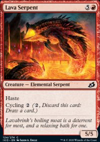 Lava Serpent - Ikoria Lair of Behemoths