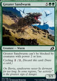 Greater Sandwurm - Ikoria Lair of Behemoths