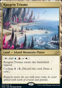 Raugrin Triome 1 - Ikoria Lair of Behemoths