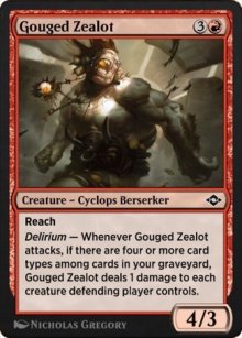 Gouged Zealot - Jumpstart: Historic Horizons