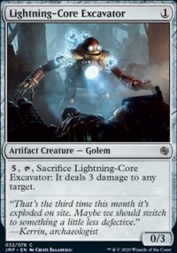 Lightning-Core Excavator - Jumpstart