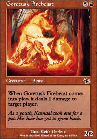 Goretusk Firebeast - Judgment