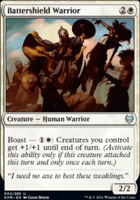Battershield Warrior - Kaldheim