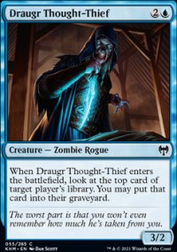 Draugr Thought-Thief - Kaldheim