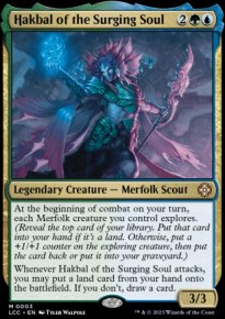 Hakbal of the Surging Soul 1 - Lost Caverns of Ixalan Commander Decks