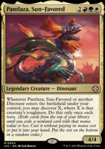Pantlaza, Sun-Favored 1 - Lost Caverns of Ixalan Commander Decks