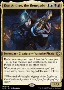 Don Andres, the Renegade 1 - Lost Caverns of Ixalan Commander Decks